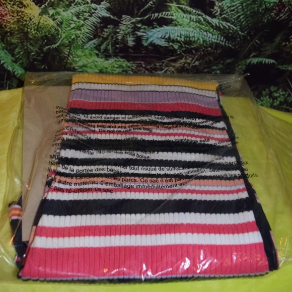 Ella Moss Pink & Black  Simona Bodycon Dress L - Picture 7 of 7